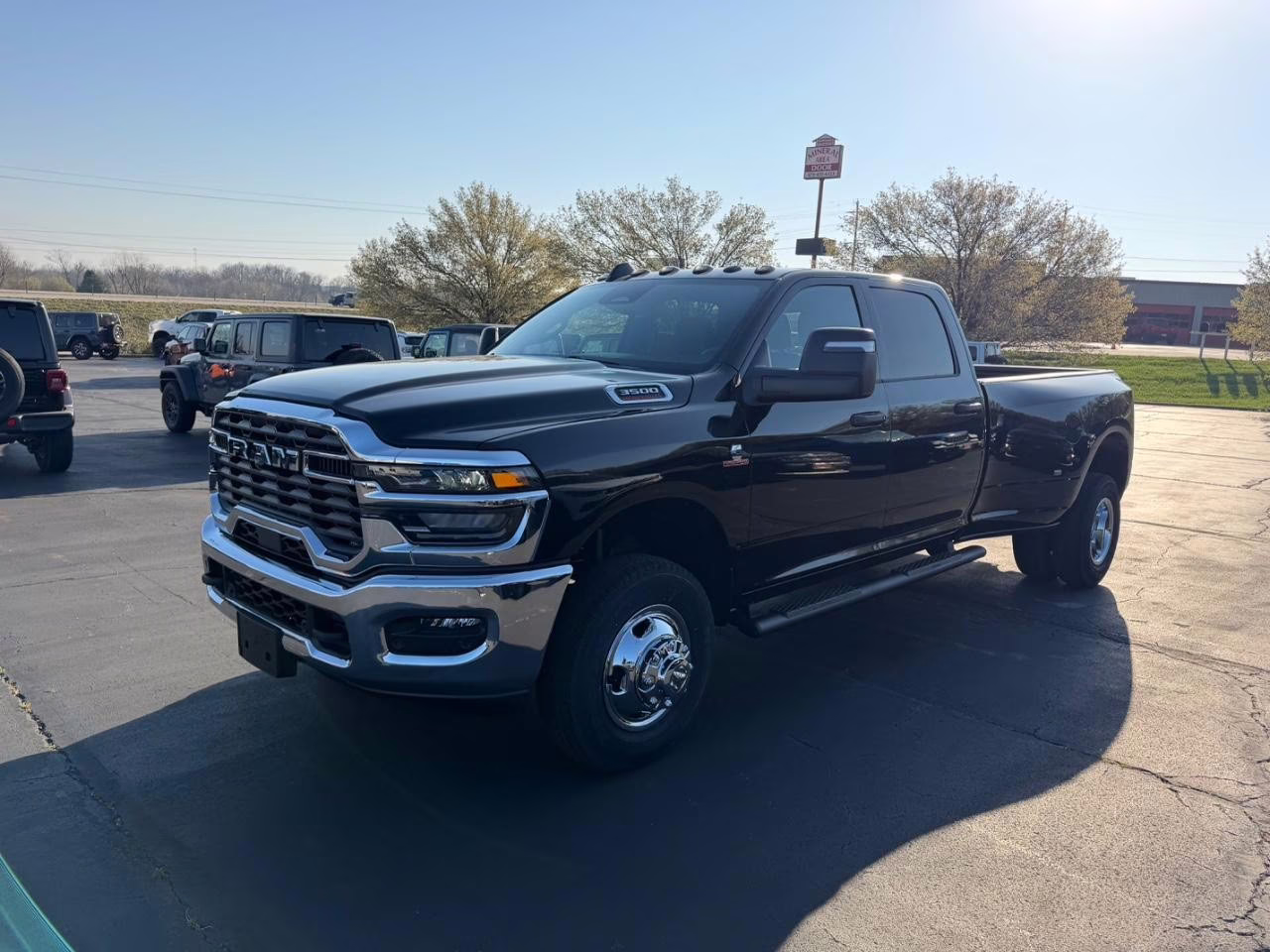 2026 Black Clearcoat Ram 3500 Tradesman 4X4 Truck