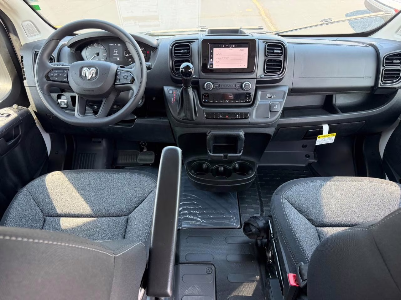 2026 Bright White Clearcoat Ram ProMaster 2500 High Roof FWD Van