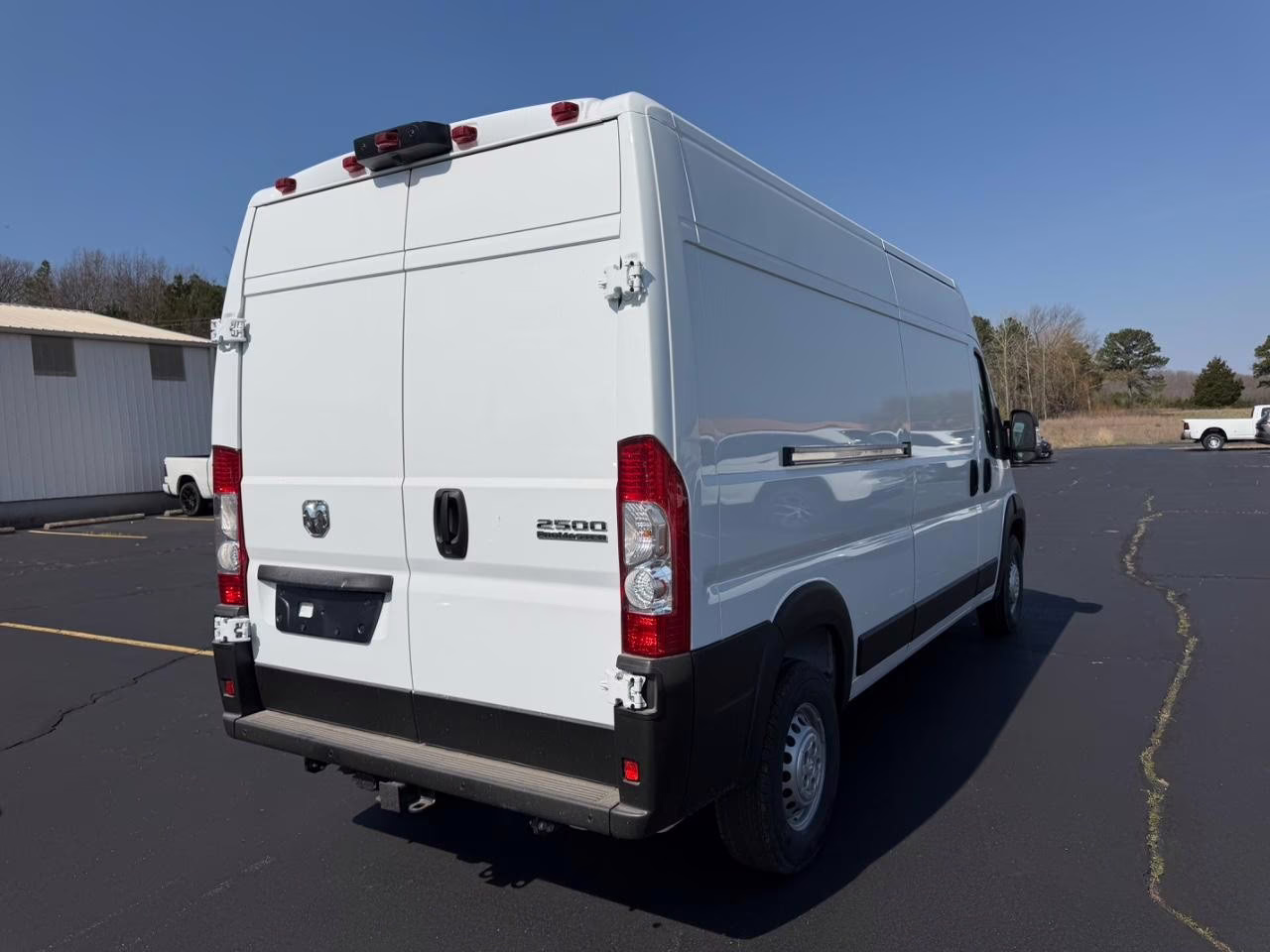 2026 Bright White Clearcoat Ram ProMaster 2500 High Roof FWD Van