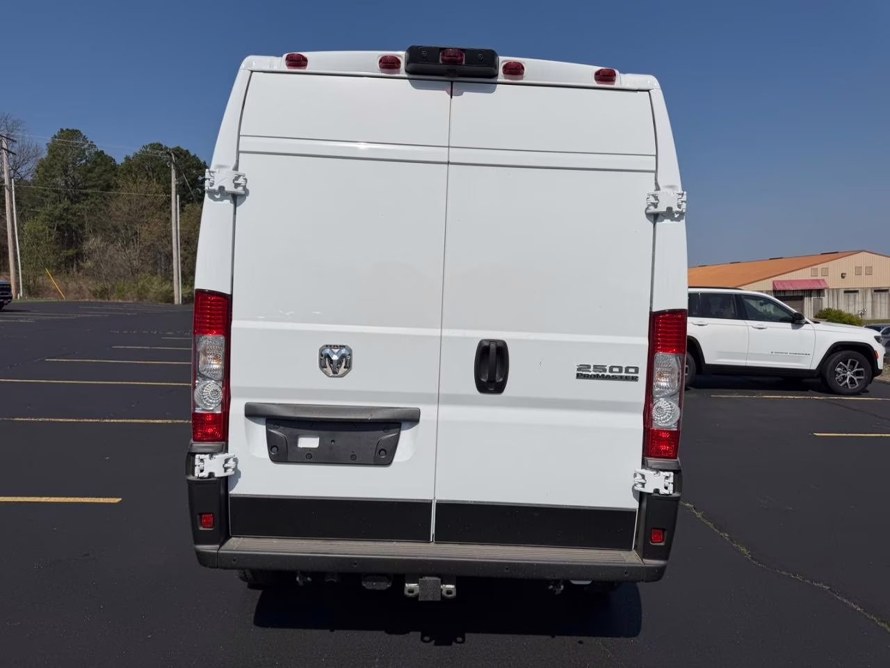 2026 Bright White Clearcoat Ram ProMaster 2500 High Roof FWD Van