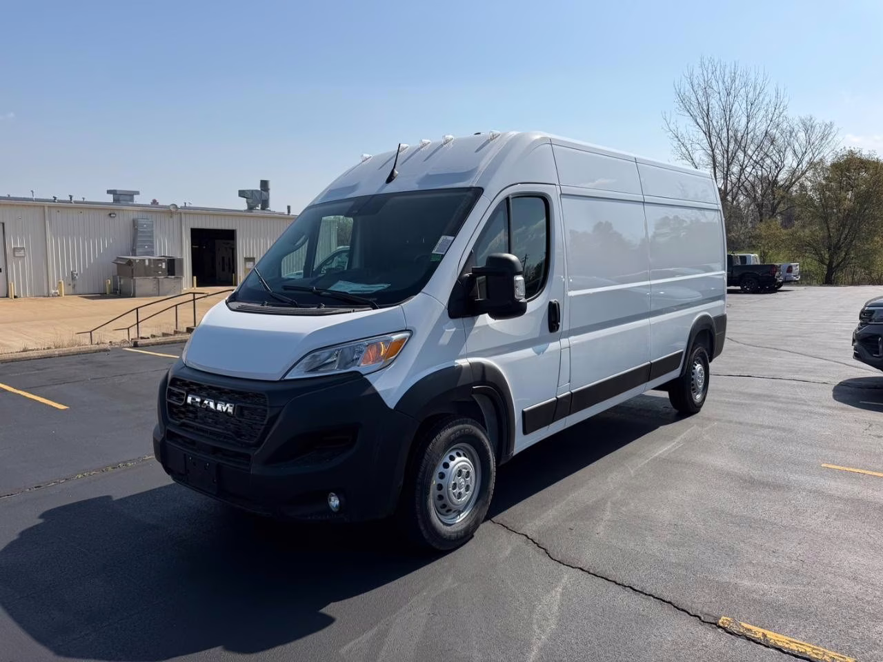 2026 Bright White Clearcoat Ram ProMaster 2500 High Roof FWD Van