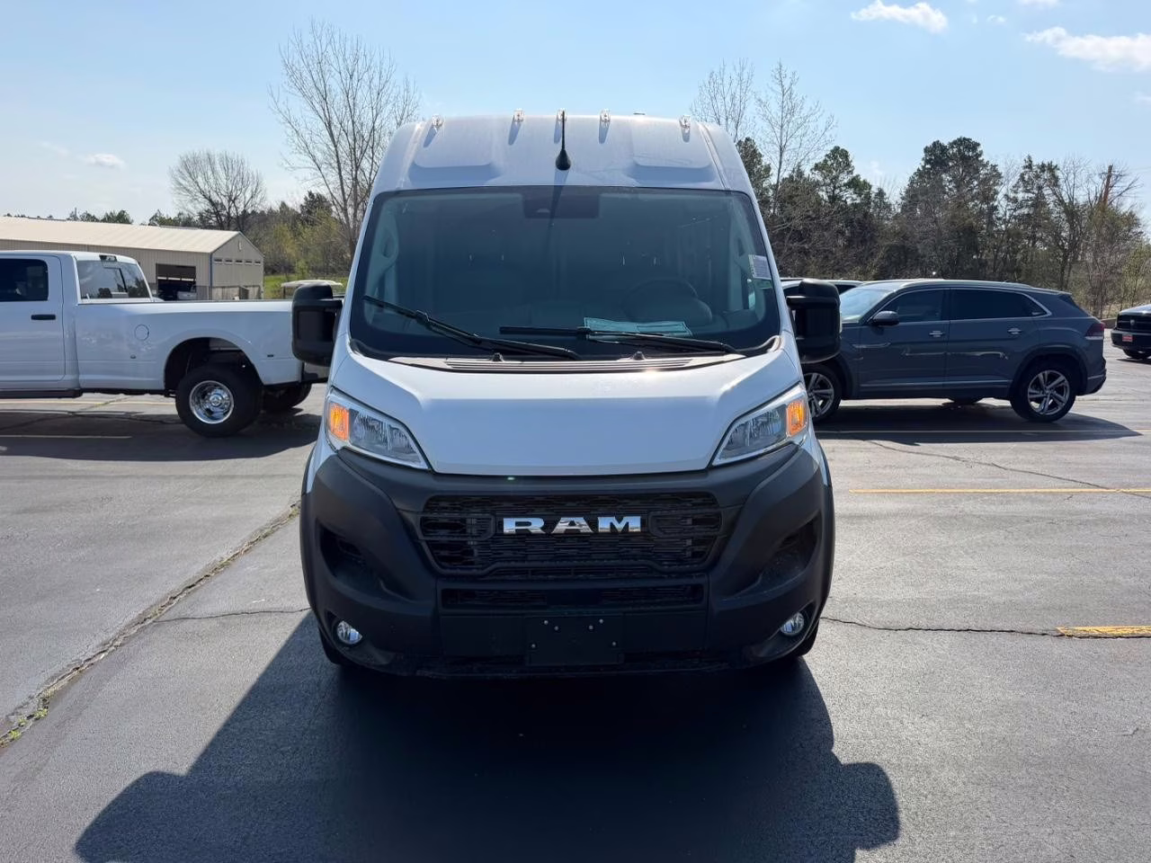 2026 Bright White Clearcoat Ram ProMaster 2500 High Roof FWD Van