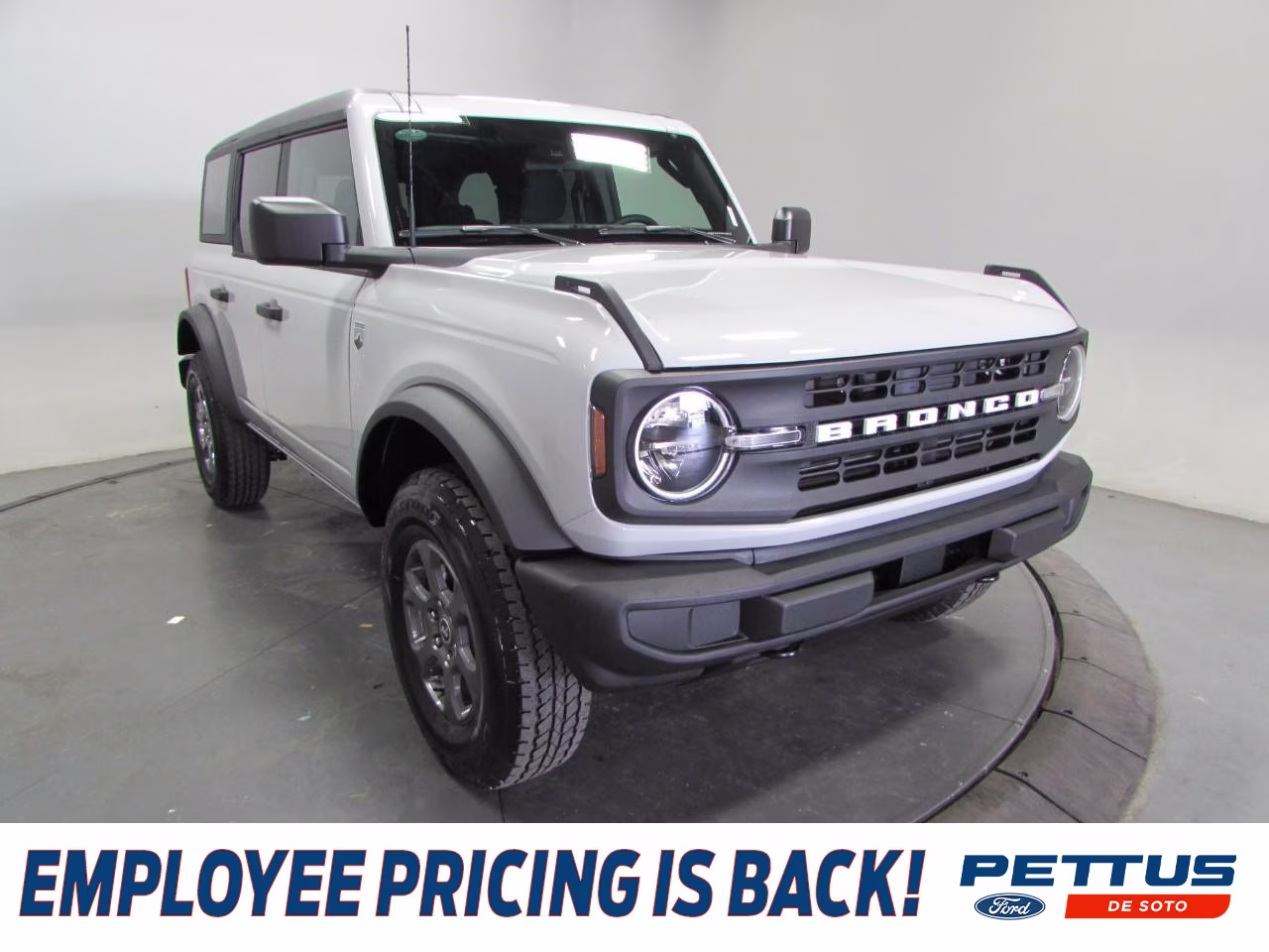 2026 Avalanche Gray Ford Bronco Big Bend 4X4 SUV