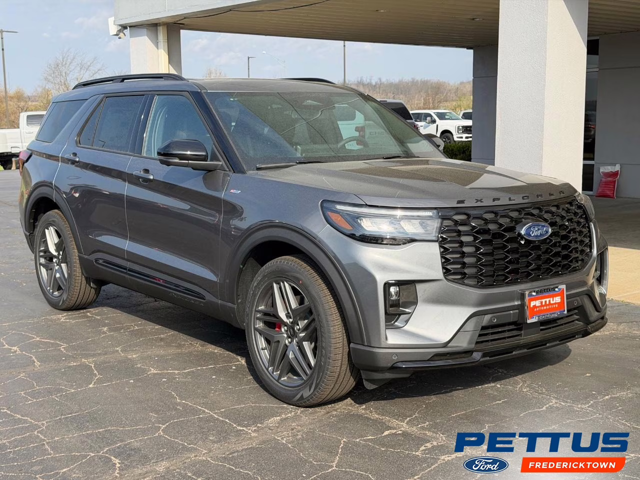 2026 Carbonized Gray Metallic Ford Explorer ST-Line 4X4 SUV