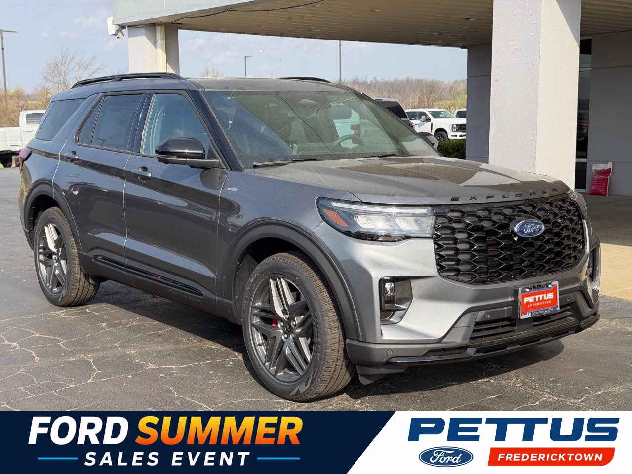2026 Carbonized Gray Metallic Ford Explorer ST-Line 4X4 SUV