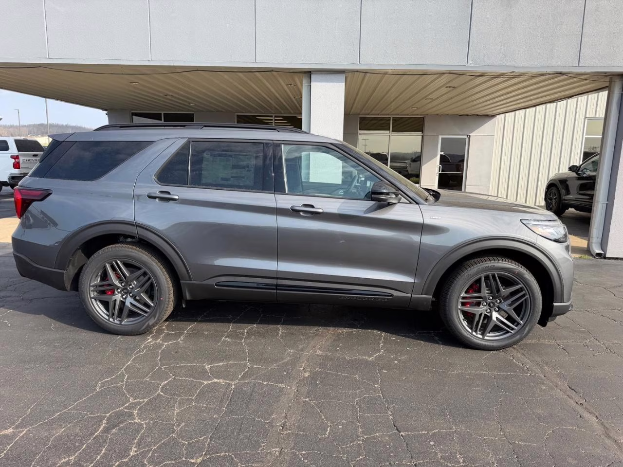 2026 Carbonized Gray Metallic Ford Explorer ST-Line 4X4 SUV