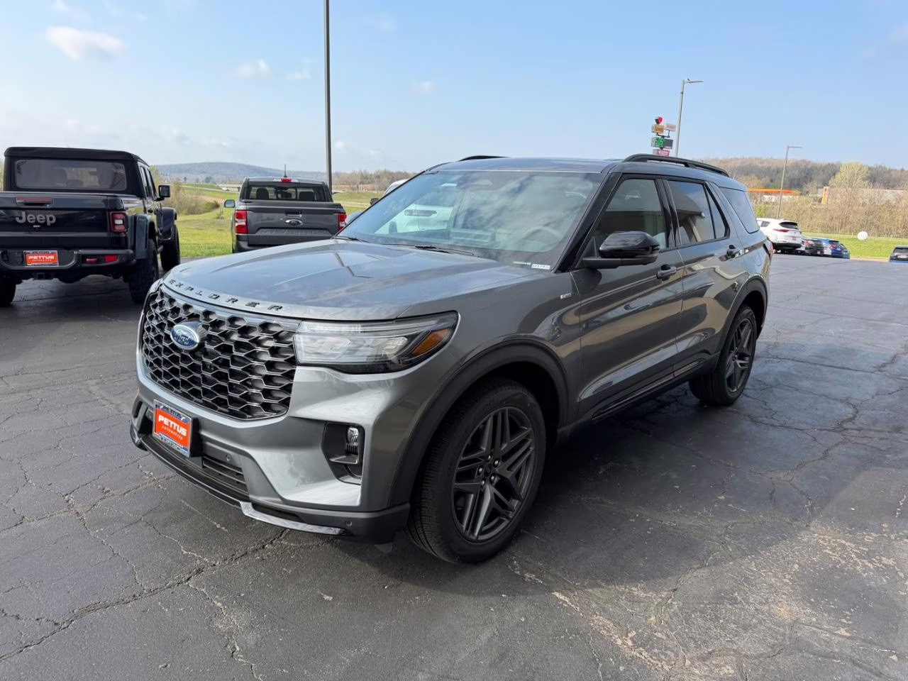 2026 Carbonized Gray Metallic Ford Explorer ST-Line 4X4 SUV