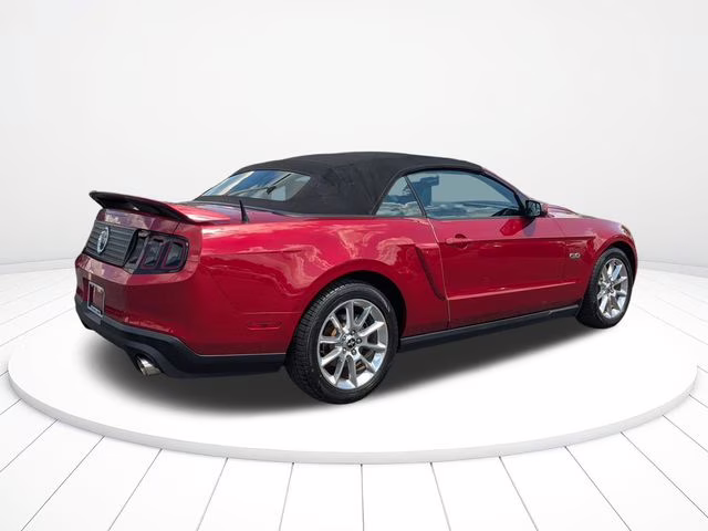 2012 Red Candy Metallic Tinted Clearcoat Ford Mustang GT Premium RWD Convertible