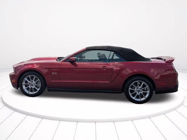 2012 Red Candy Metallic Tinted Clearcoat Ford Mustang GT Premium RWD Convertible