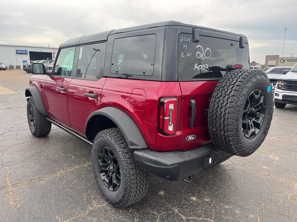 2026 Ruby Red Metallic Tinted Clearcoat Ford Bronco Badlands 4X4 SUV
