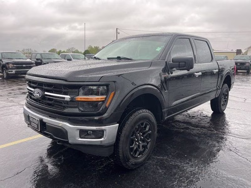 2024 Agate Black Metallic Ford F-150 XLT 4X4 Truck