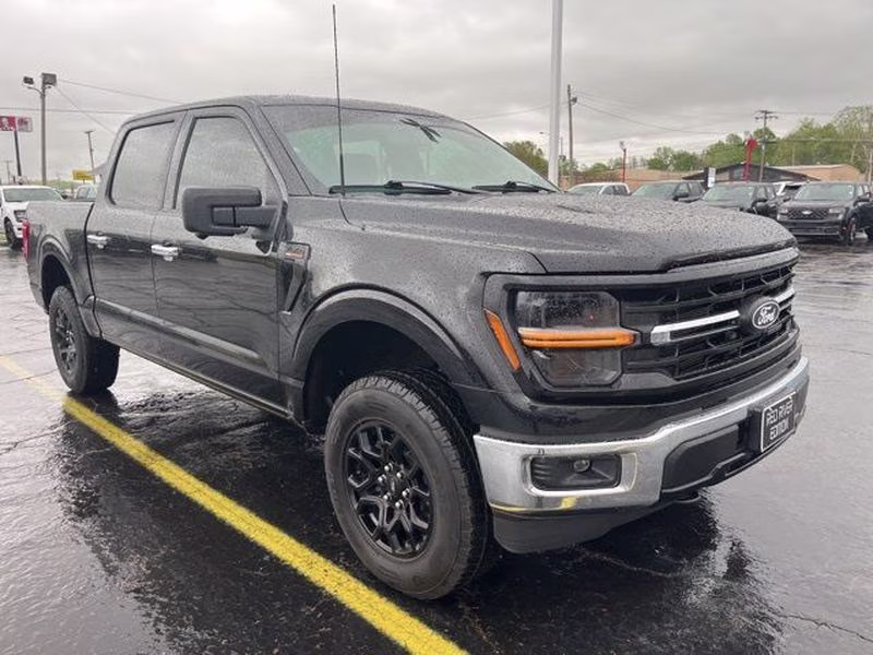 2024 Agate Black Metallic Ford F-150 XLT 4X4 Truck