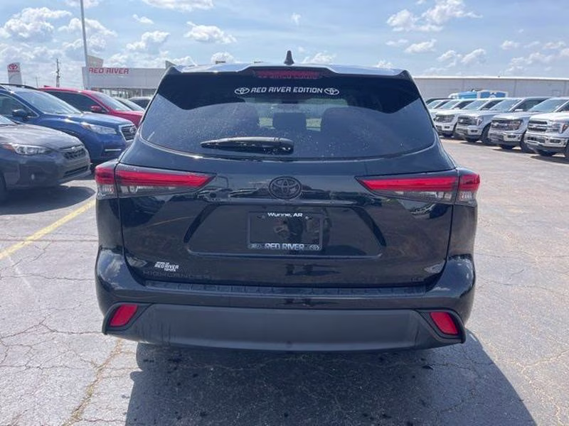 2023 Midnight Black Metallic Toyota Highlander LE FWD SUV