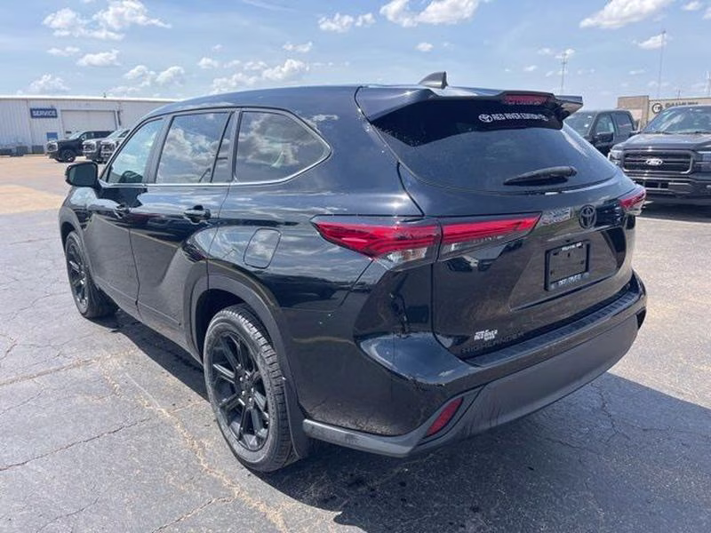 2023 Midnight Black Metallic Toyota Highlander LE FWD SUV