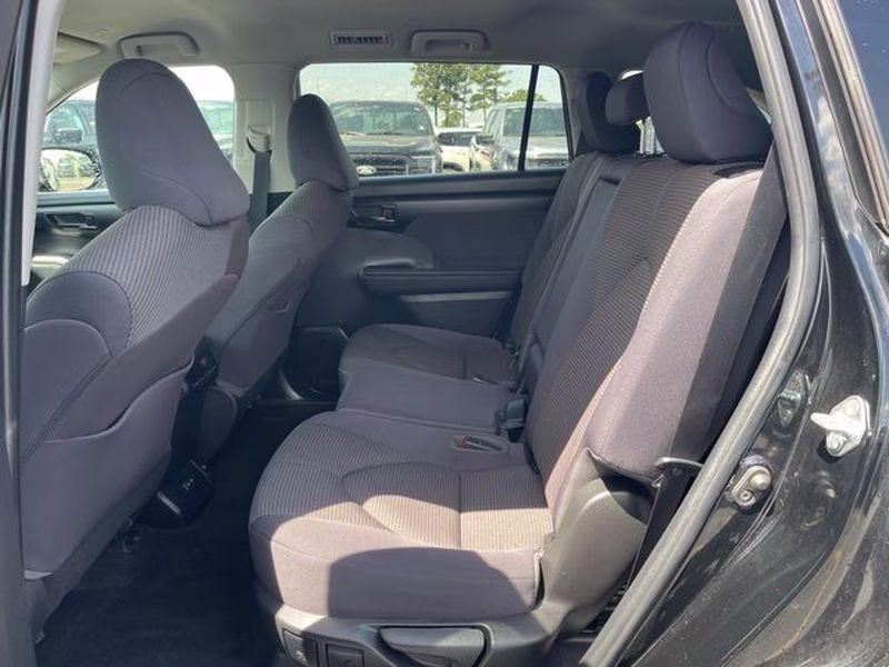 2023 Midnight Black Metallic Toyota Highlander LE FWD SUV