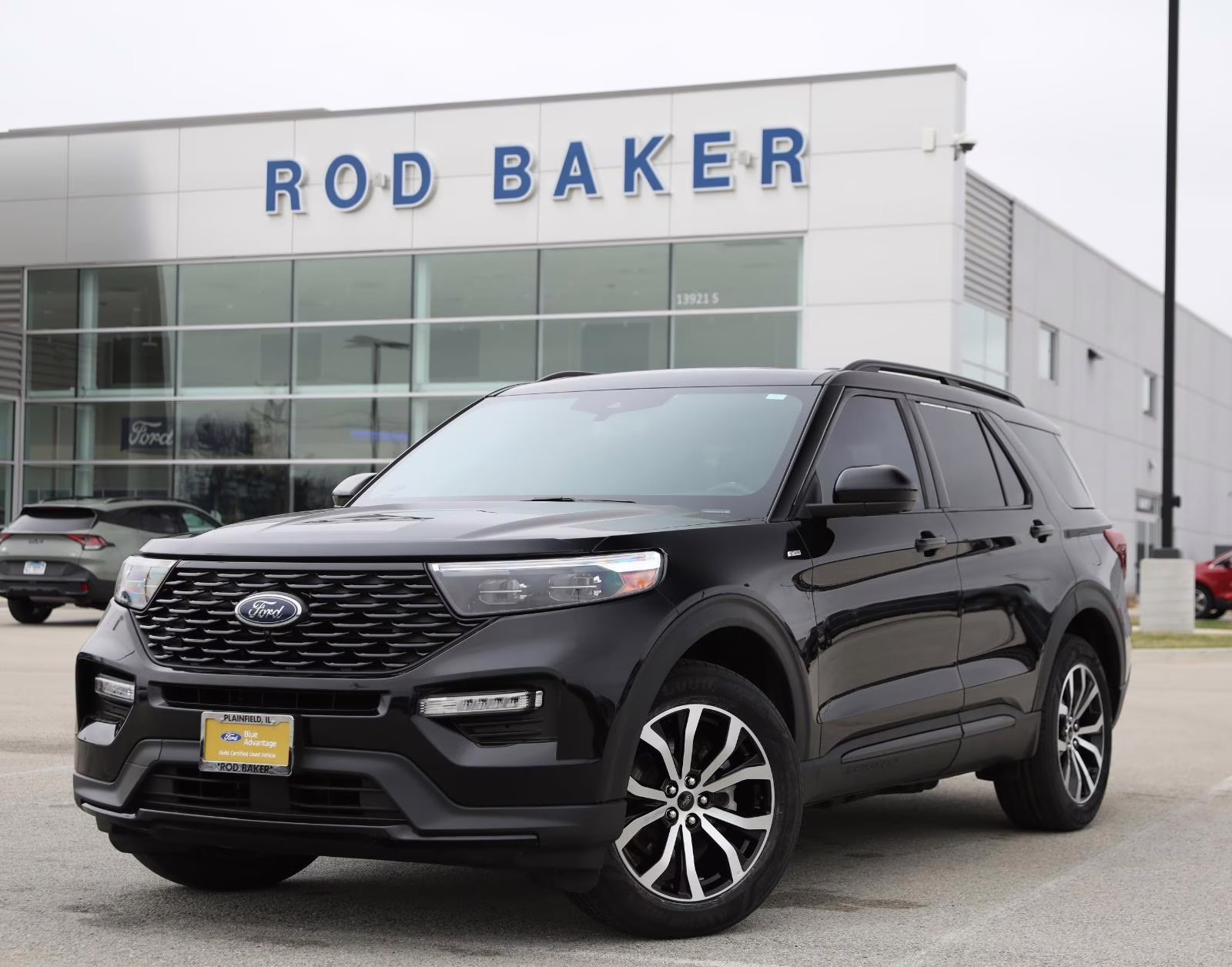 2022 Agate Black Ford Explorer ST-Line 4X4 SUV