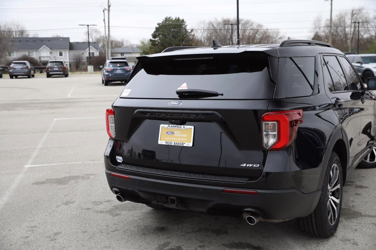 2022 Agate Black Ford Explorer ST-Line 4X4 SUV