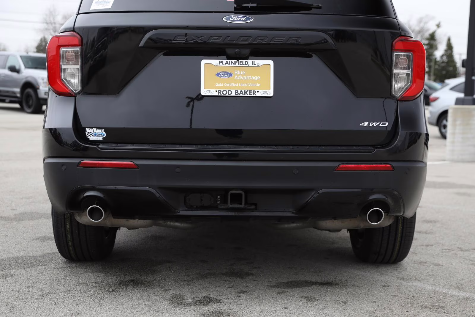 2022 Agate Black Ford Explorer ST-Line 4X4 SUV