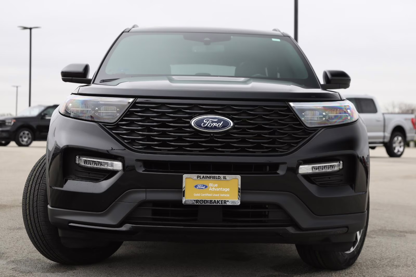 2022 Agate Black Ford Explorer ST-Line 4X4 SUV