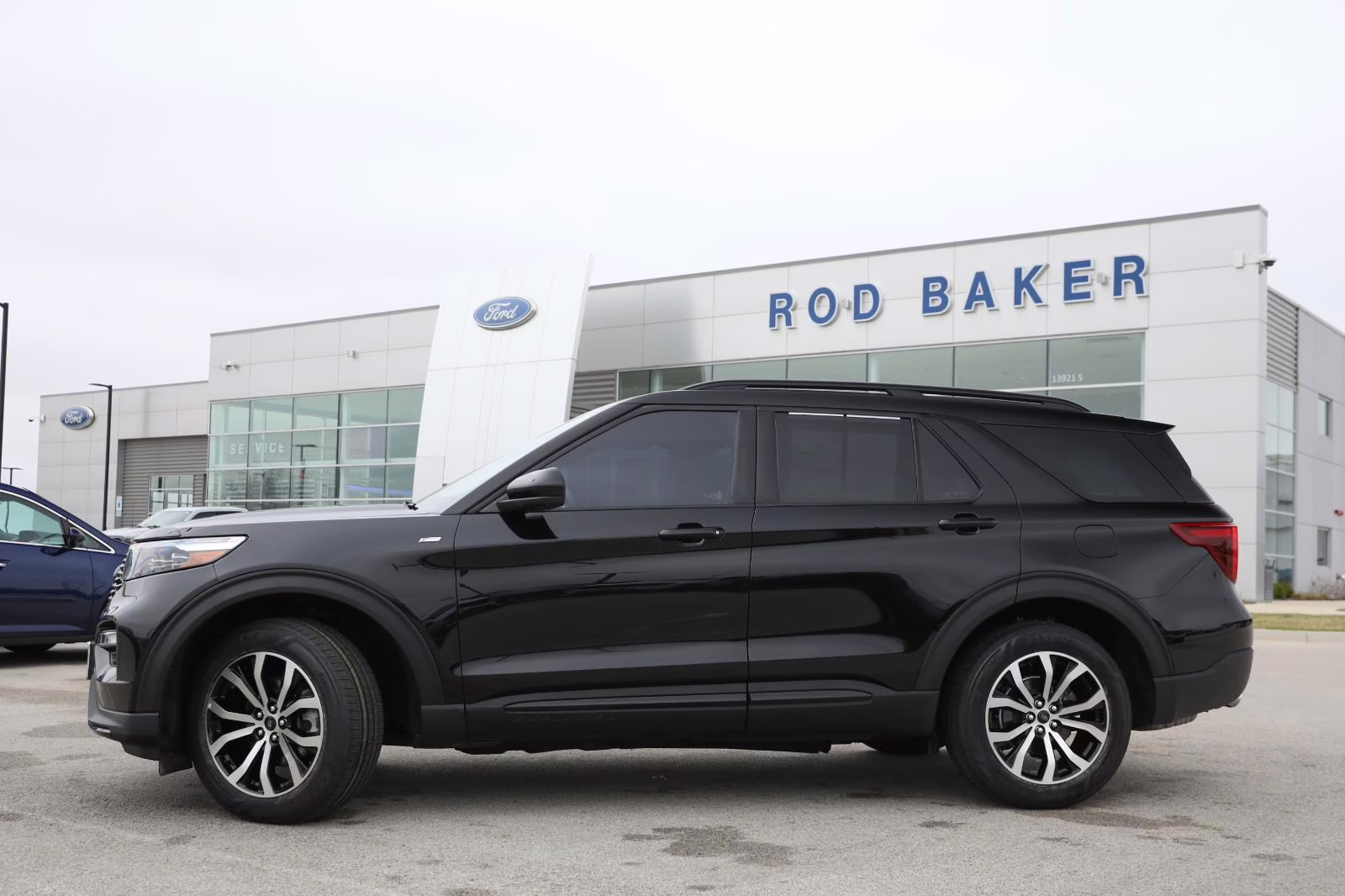 2022 Agate Black Ford Explorer ST-Line 4X4 SUV