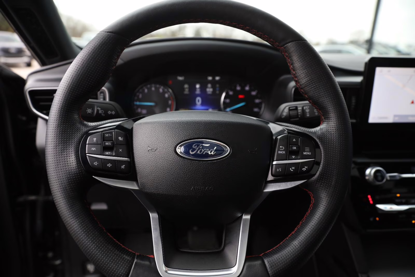 2022 Agate Black Ford Explorer ST-Line 4X4 SUV