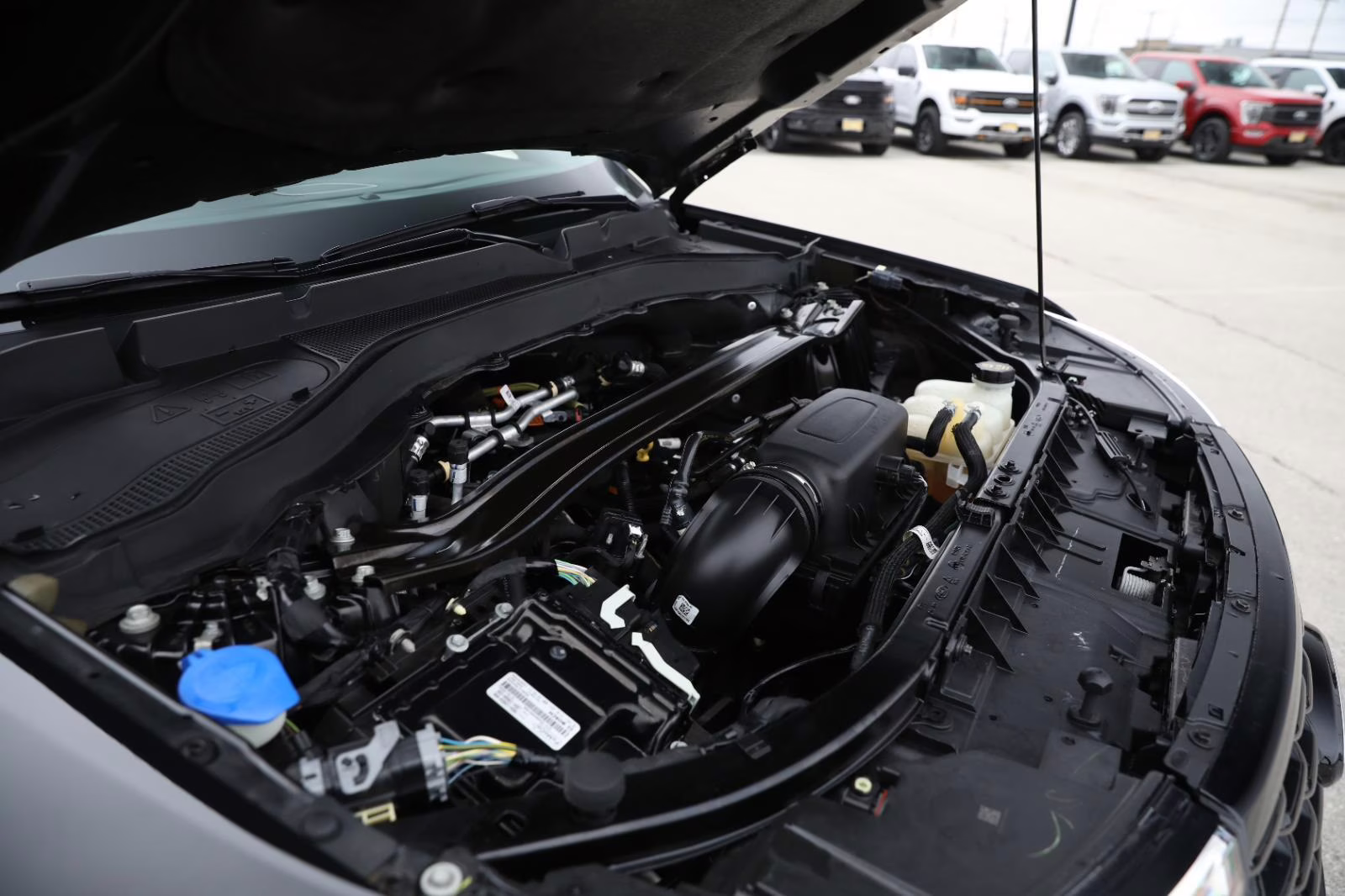 2022 Agate Black Ford Explorer ST-Line 4X4 SUV