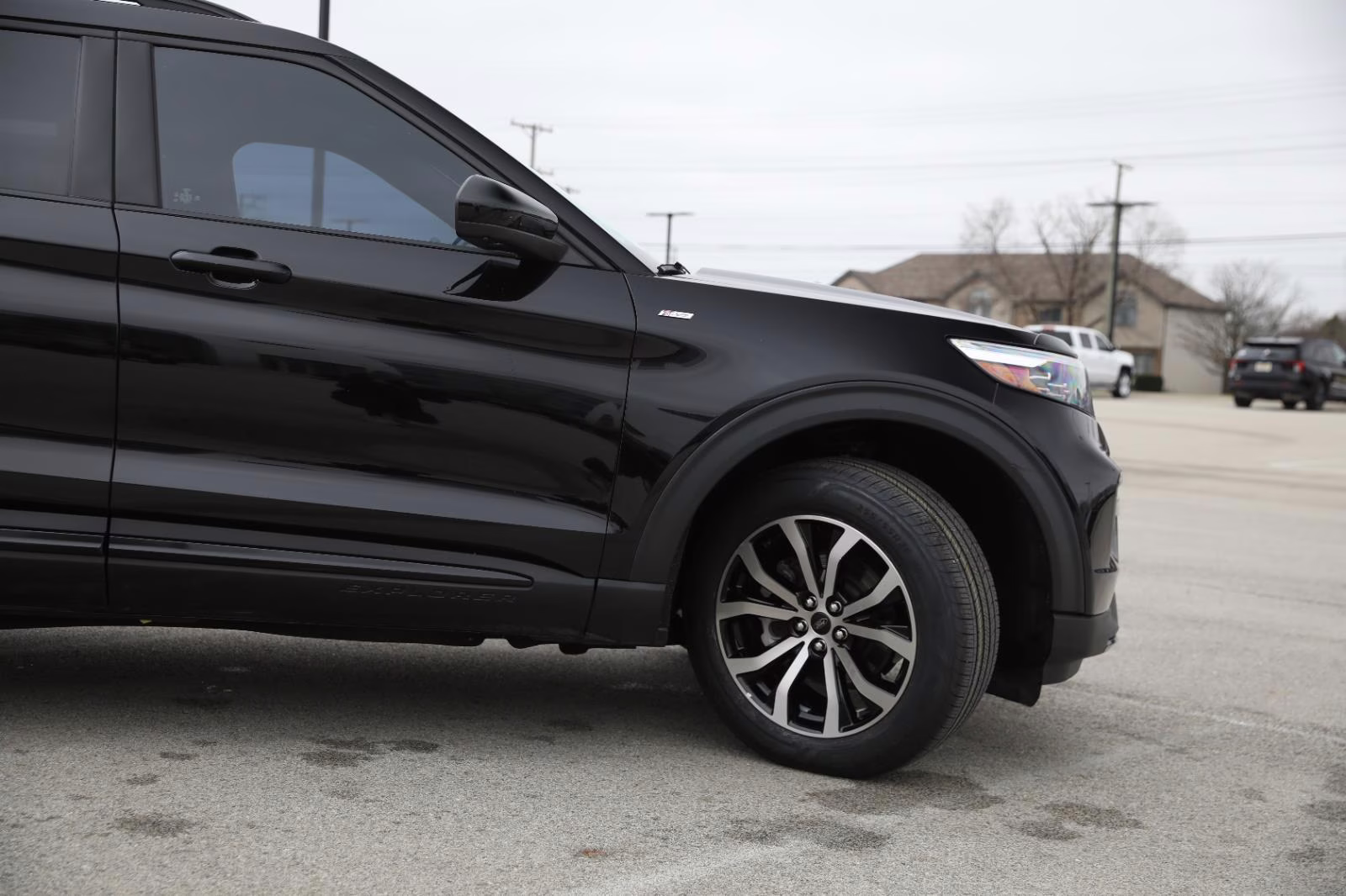 2022 Agate Black Ford Explorer ST-Line 4X4 SUV