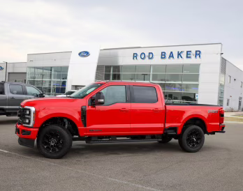 2026 Race Red Ford Super Duty F-250 SRW LARIAT 4X4 Truck