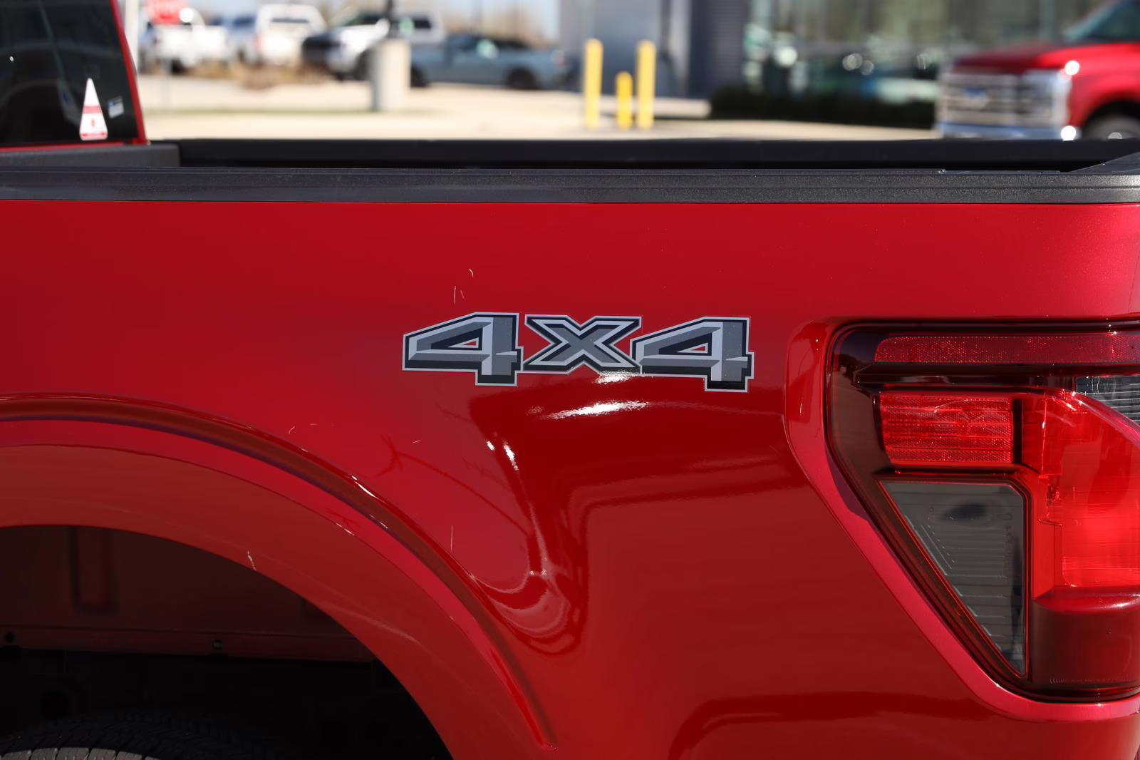 2024 Rapid Red Metallic Tinted Clearcoat Ford F-150 XLT 4X4 Truck