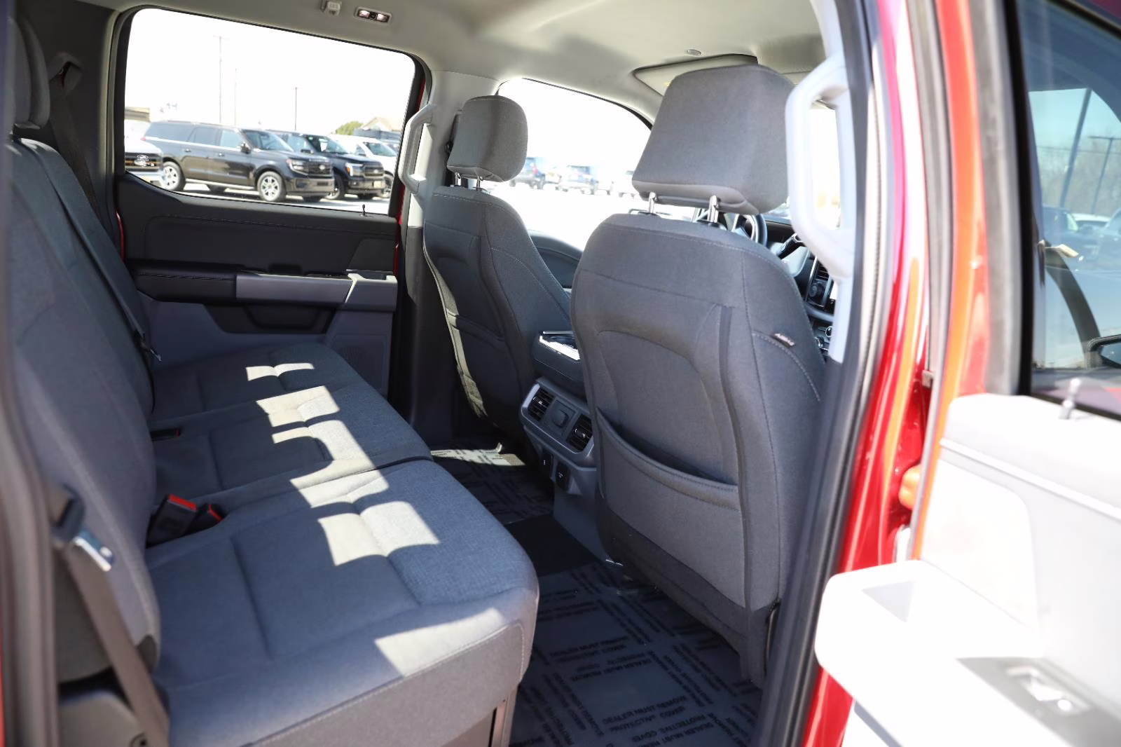 2024 Rapid Red Metallic Tinted Clearcoat Ford F-150 XLT 4X4 Truck