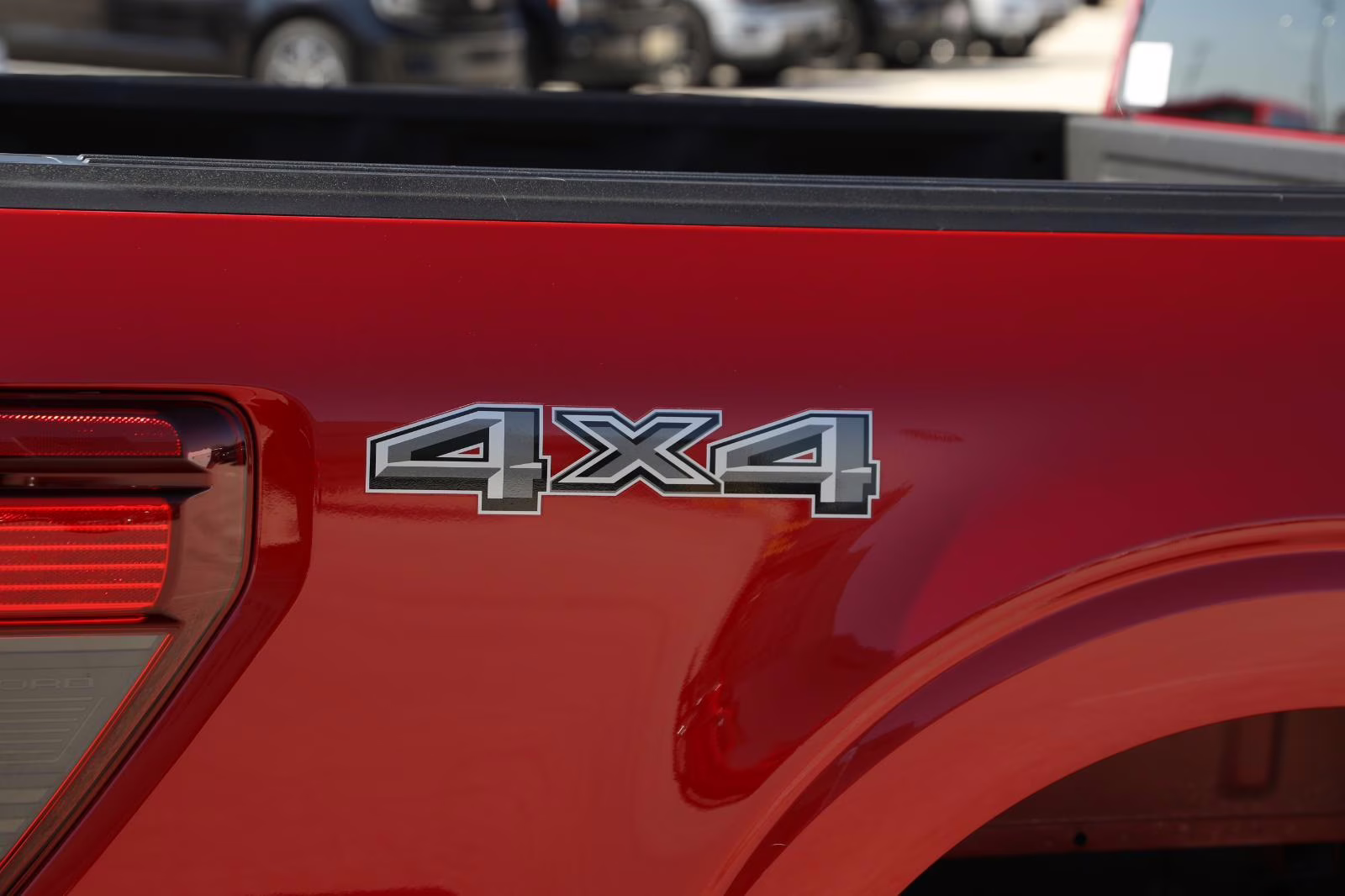 2024 Rapid Red Metallic Tinted Clearcoat Ford F-150 XLT 4X4 Truck