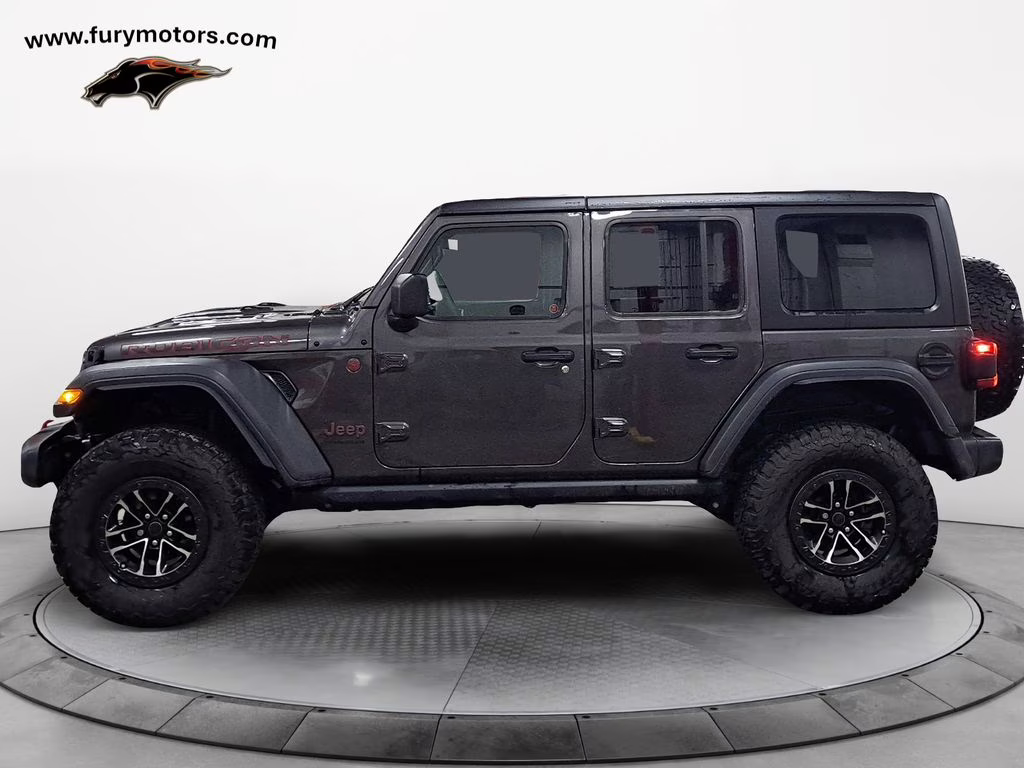 2024 Granite Crystal Metallic Clearcoat Jeep Wrangler Rubicon w/Tech & 35in Tire Pkg 4X4 SUV