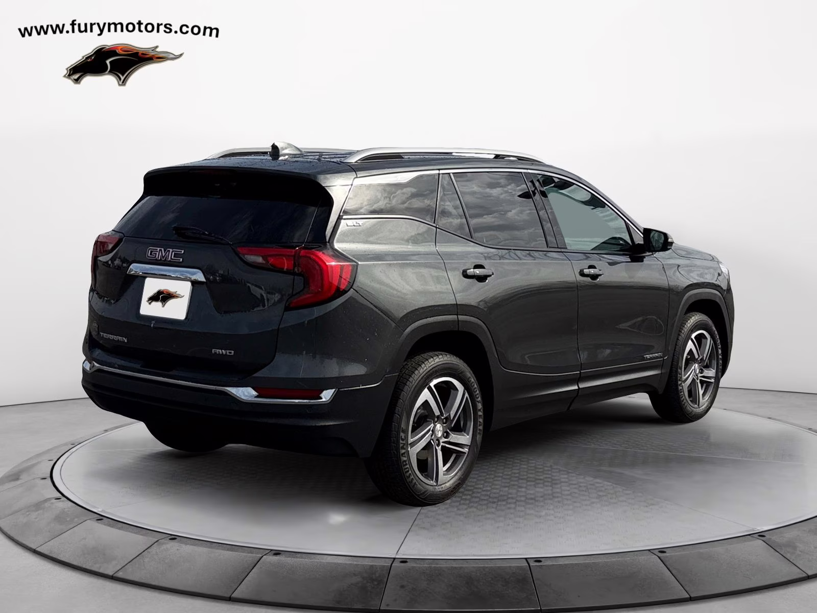 2021 Graphite Gray Metallic GMC Terrain SLT AWD SUV