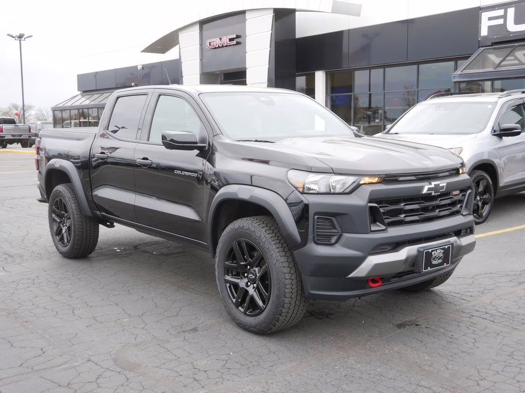 2023 Black Chevrolet Colorado Trail Boss 4X4 Truck