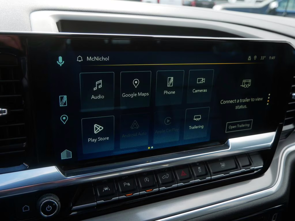 2025 Sterling Gray Metallic Chevrolet Silverado 1500 High Country 4X4 Truck