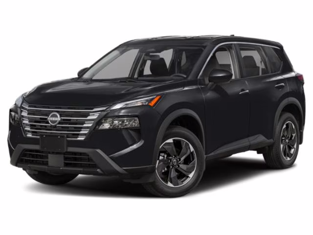2025 Super Black Nissan Rogue SV AWD SUV