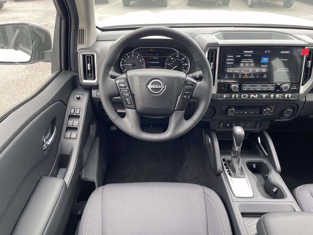 2026 Glacier White Nissan Frontier SV RWD Truck