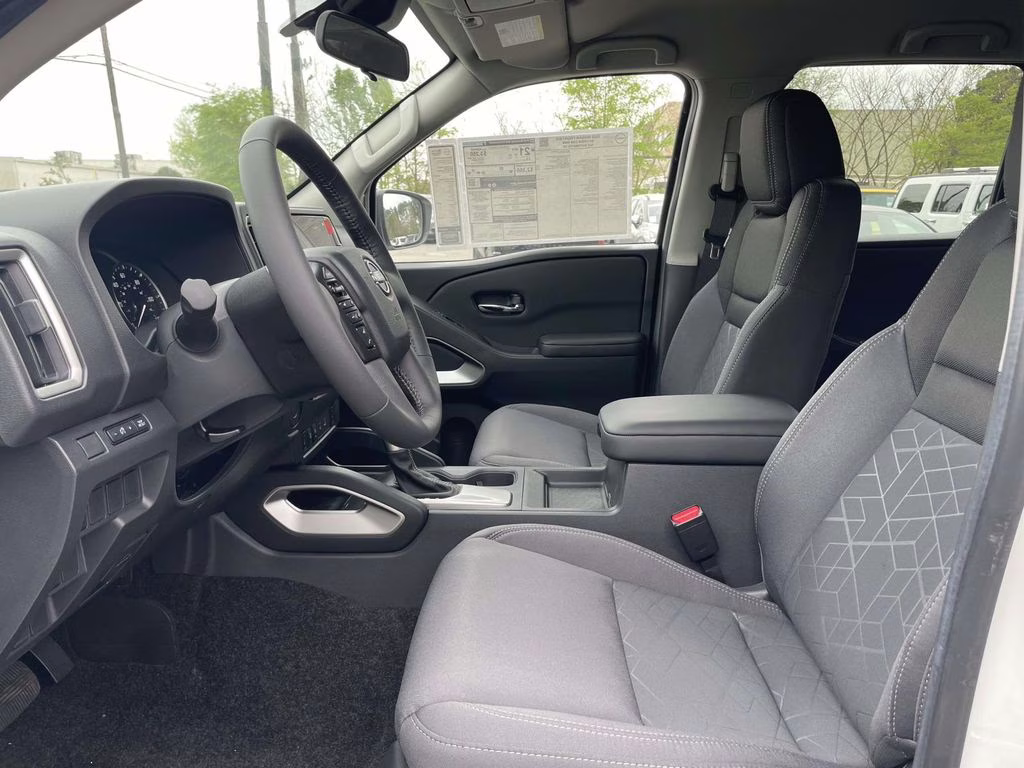 2026 Glacier White Nissan Frontier SV RWD Truck