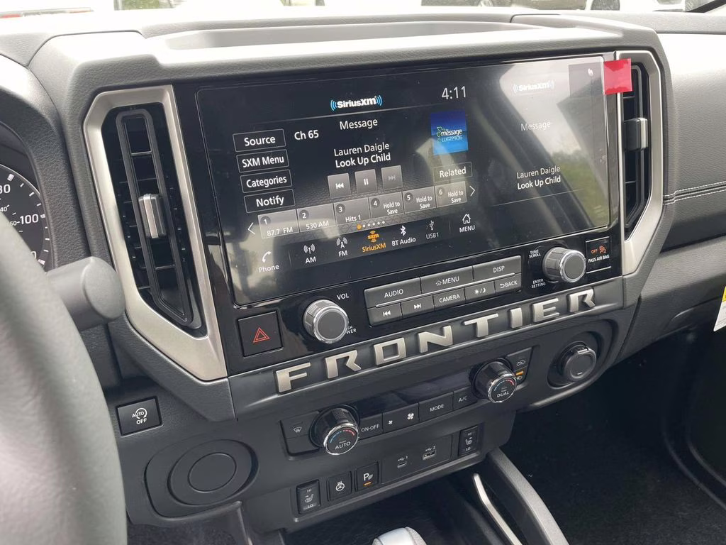 2026 Glacier White Nissan Frontier SV RWD Truck