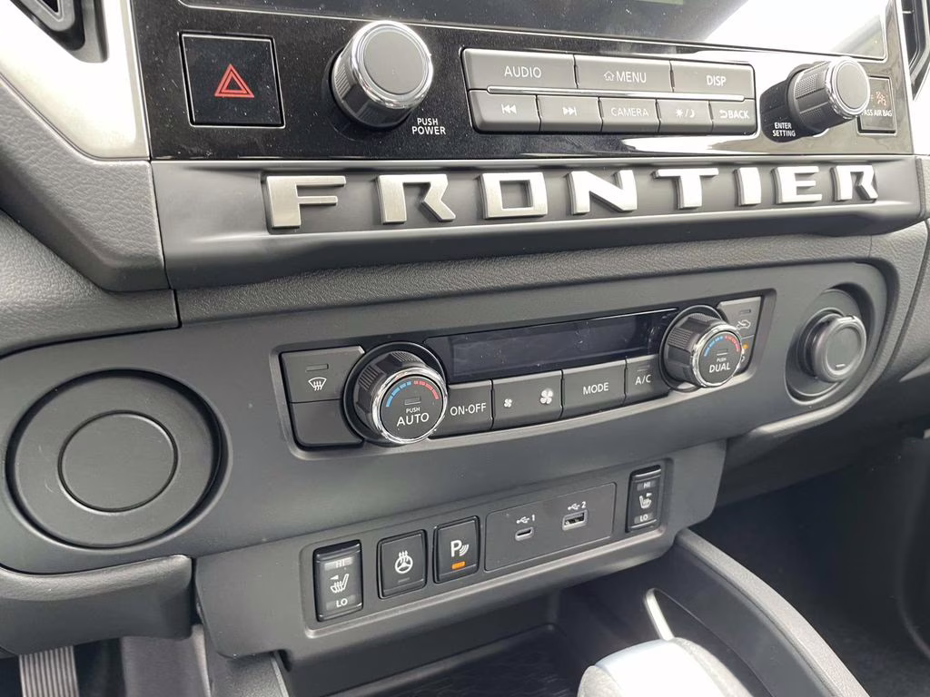 2026 Glacier White Nissan Frontier SV RWD Truck