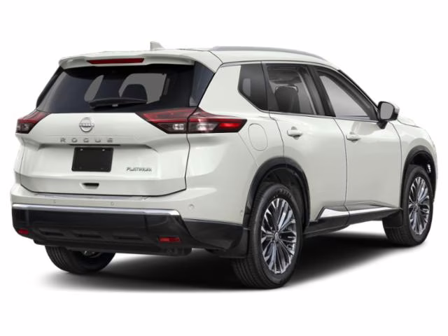 2026 Everest White Pearl Tricoat Nissan Rogue Platinum AWD SUV