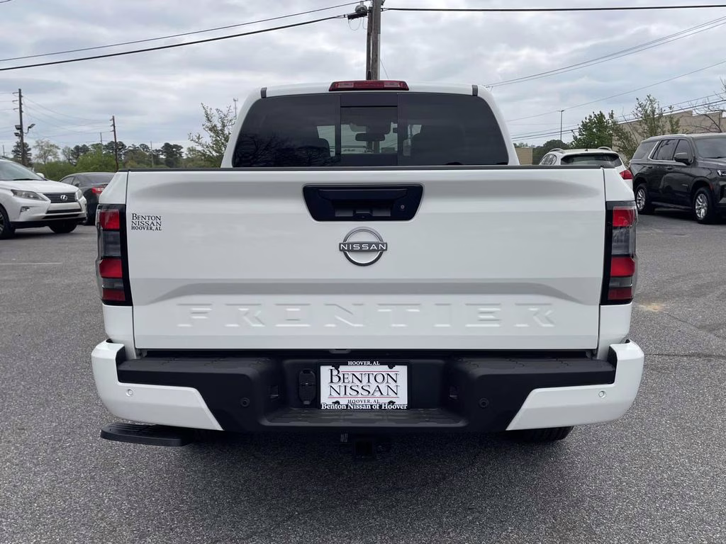 2026 Glacier White Nissan Frontier SV RWD Truck