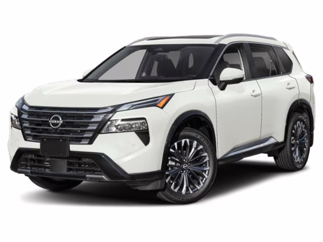 2026 Everest White Pearl Tricoat Nissan Rogue Platinum AWD SUV