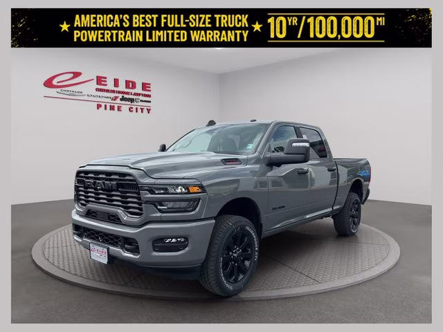 2026 Ceramic Gray Clearcoat Ram 2500 Big Horn Night Edition 4X4 Truck