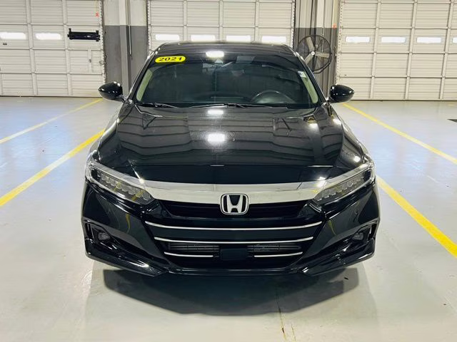 2021 Black Honda Accord Touring 2.0T FWD Sedan
