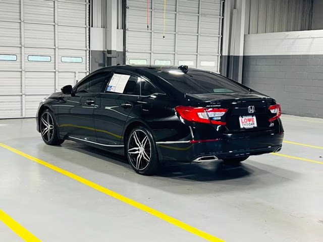 2021 Black Honda Accord Touring 2.0T FWD Sedan