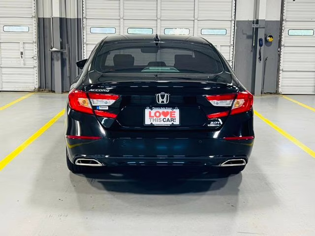 2021 Black Honda Accord Touring 2.0T FWD Sedan