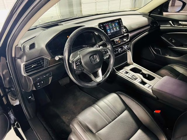 2021 Black Honda Accord Touring 2.0T FWD Sedan