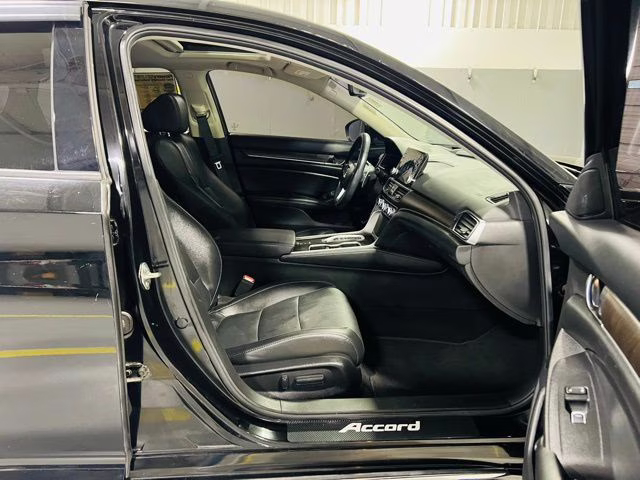 2021 Black Honda Accord Touring 2.0T FWD Sedan