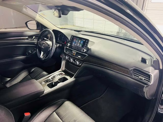 2021 Black Honda Accord Touring 2.0T FWD Sedan